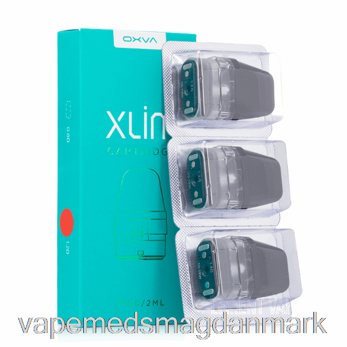 Engangs Vape Danmark Oxva Xlim V2 Udskiftning Pods 1,2 Ohm Xlim Pods